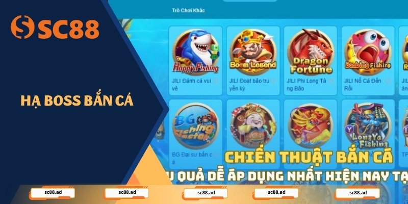 Hạ boss bắn cá